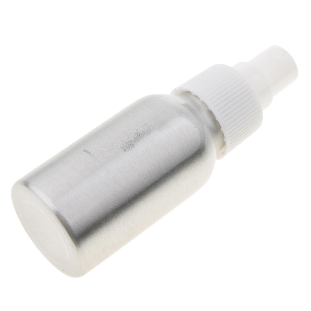 2PCS Aluminum Empty Refillable Fine Mist Spray Bottle Perfume Sparyer 40ml