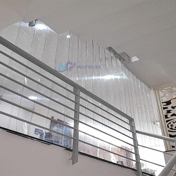 Nhựa PVC Trắng Dẻo Lắp Cửa Điều Hòa Cao 2m7 Độ Dày 2mm