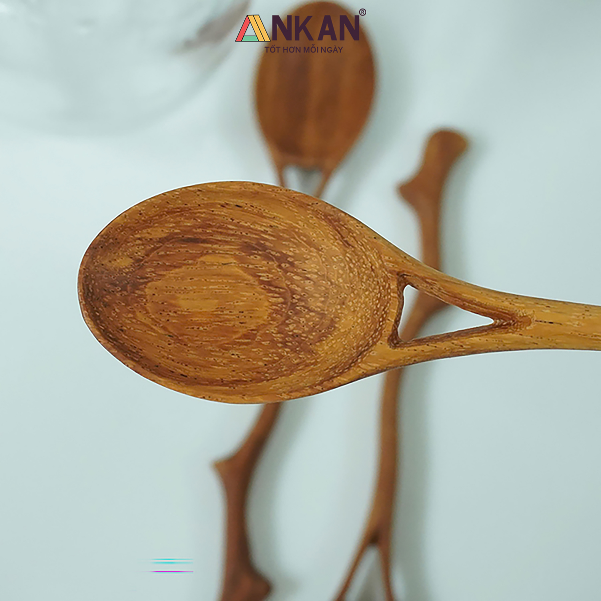 Muỗng Gỗ Thìa Gỗ Cao Cấp Trang Trí Decor, Quà Tặng Ý Nghĩa Cho Bé Và Gia Đình