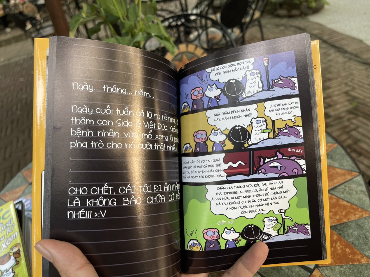 MÈO MỐC - CHUYỆN ĐÈN ĐỎ VÀ CÁI LỖ ĐEN VŨ TRỤ - Mèo Mốc - Skybooksks – bìa mềm, in màu