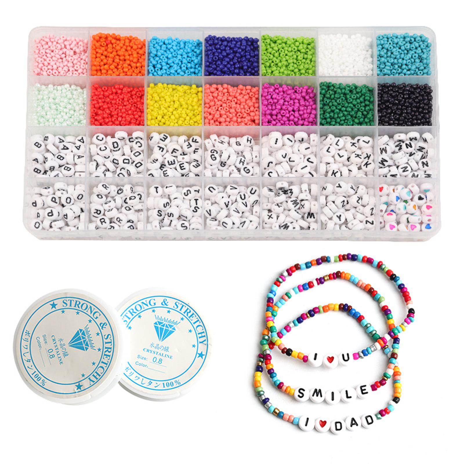 3mm Glass Seed Bead Small Spacer Beads DIY Necklace Jewelry Making Supplies