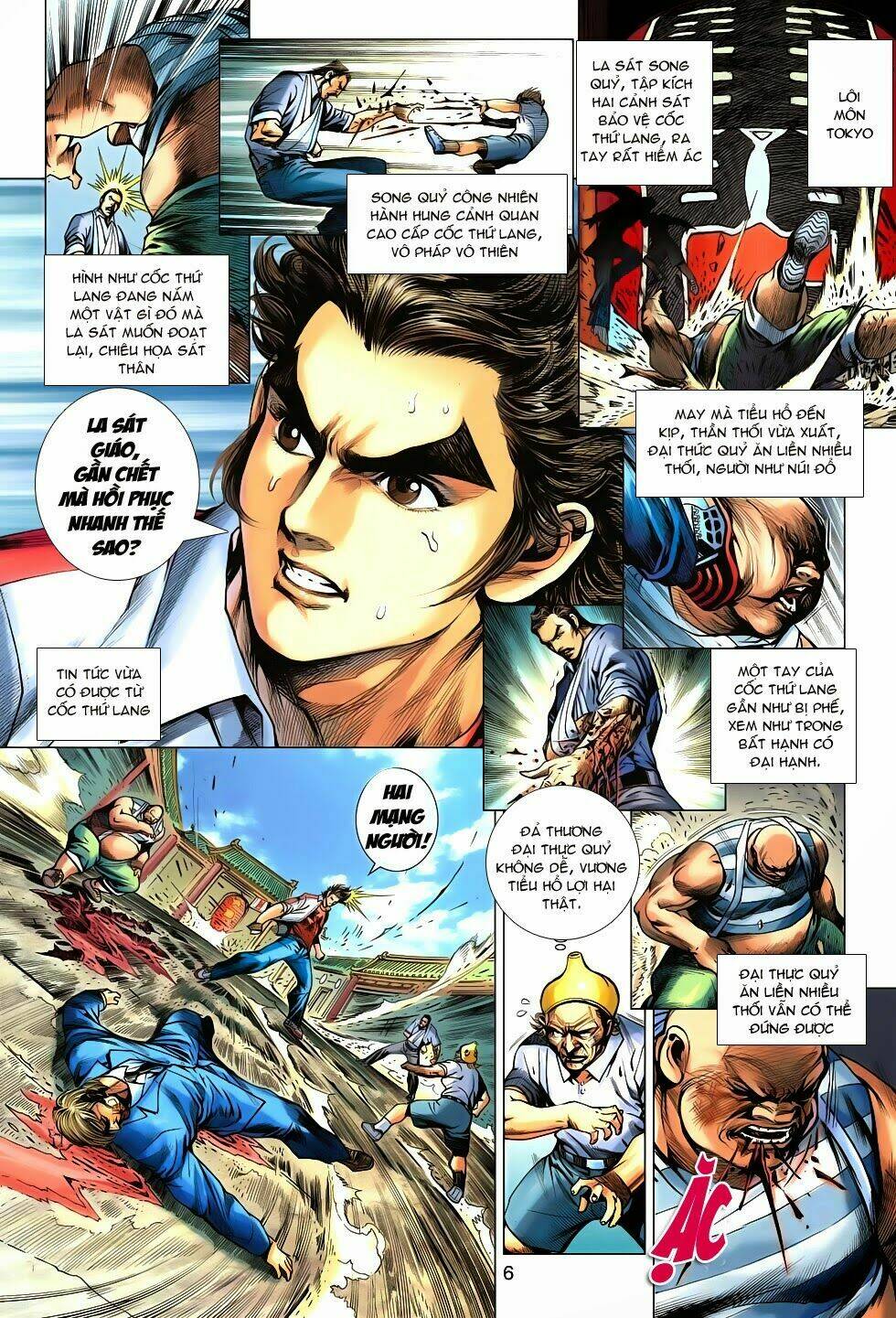 tân tác long hổ môn chapter 621 4