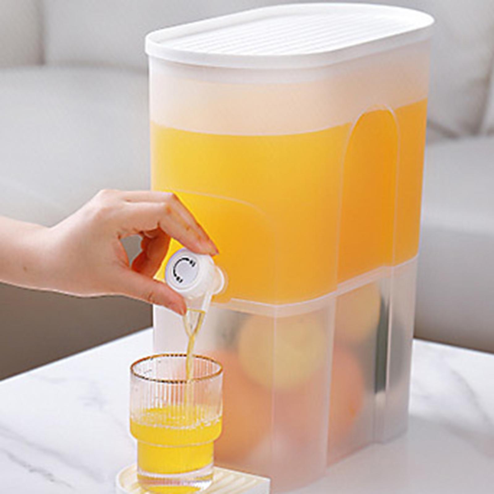 Summer Cold Water Jug Water Pitcher with Faucet Cold Kettle for