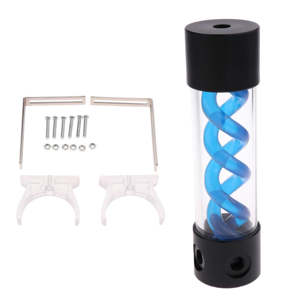 Water Cooling Spiral Reservoirs Tank G1/4 for Water-cooled System #3