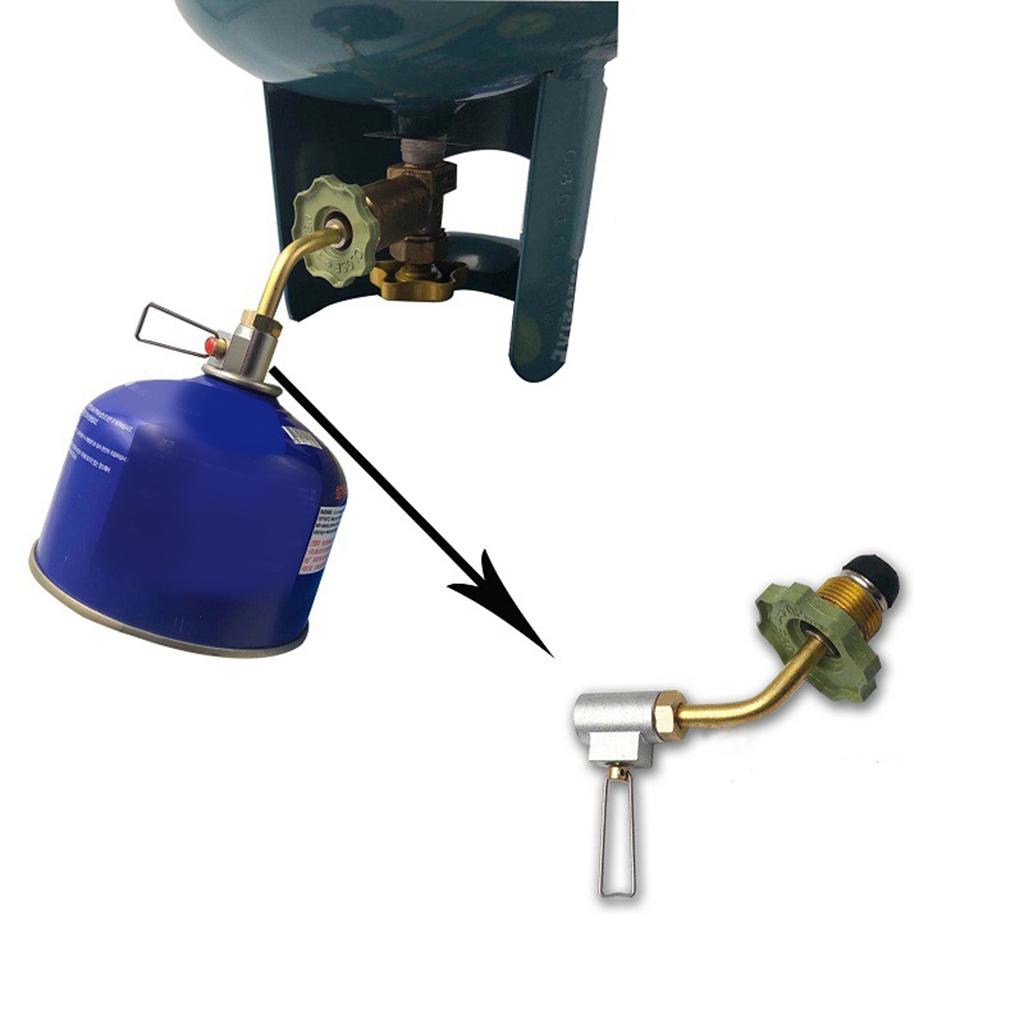 Outdoor Camping Gas Refill Adapter Stove Cylinder Tank Burner Stove Connect