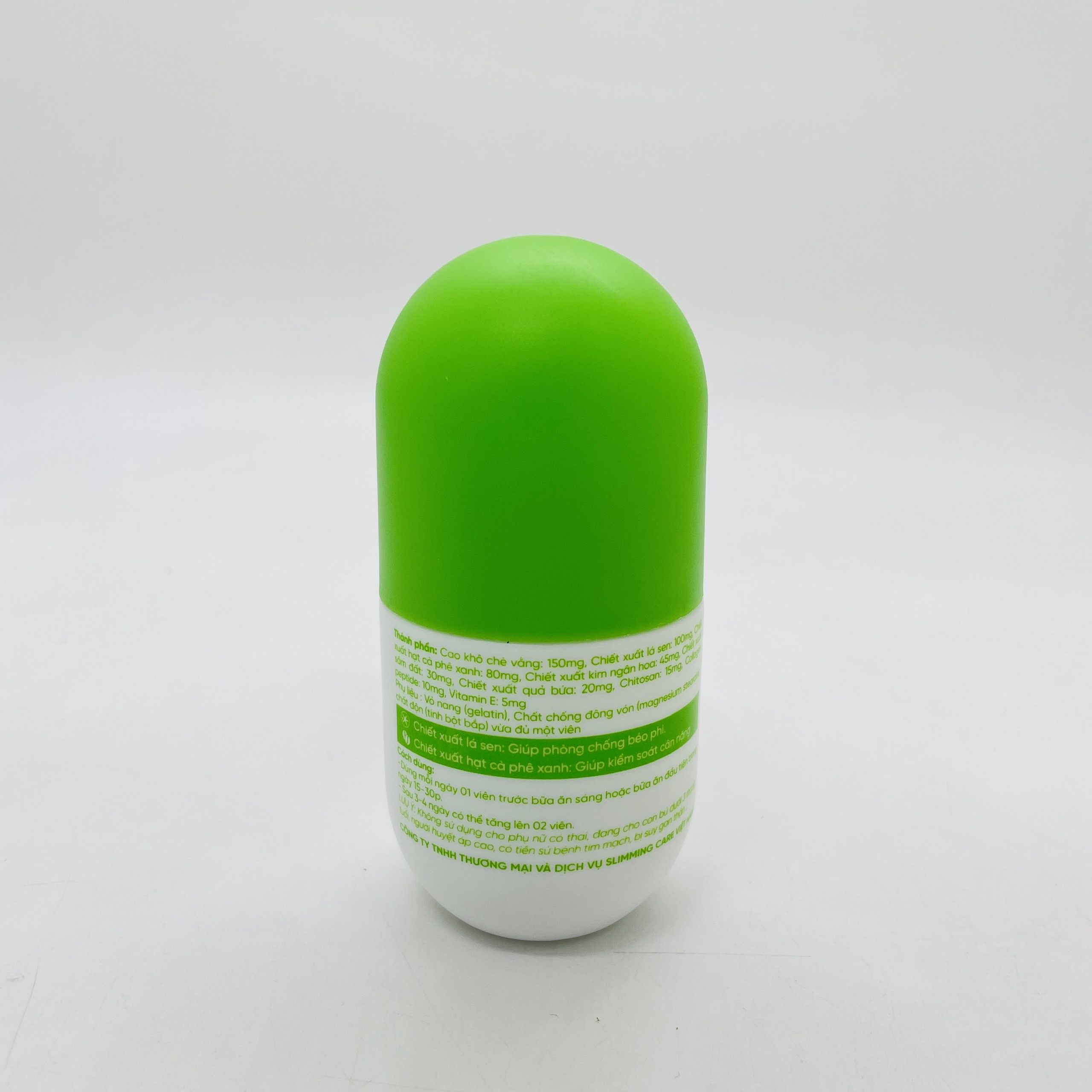Thảo mộc hỗ trợ cải thiện cân nặng Green Diet Slimming Care X5