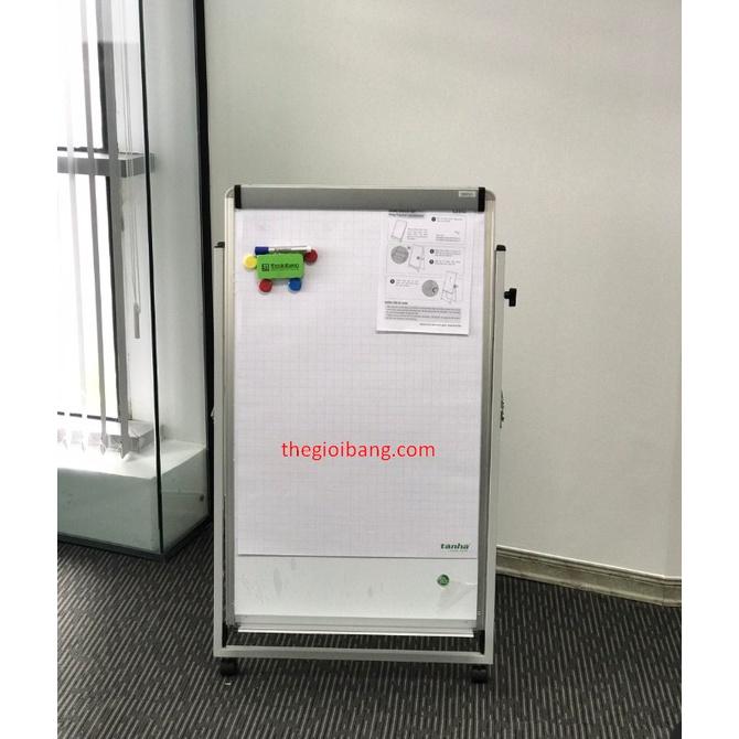 BẢNG FLIPCHART UPSIDEDOWN PRO 600x1000mm - TĂNG GIẢM CHIỀU CAO - CÓ THANH KẸP GIẤY