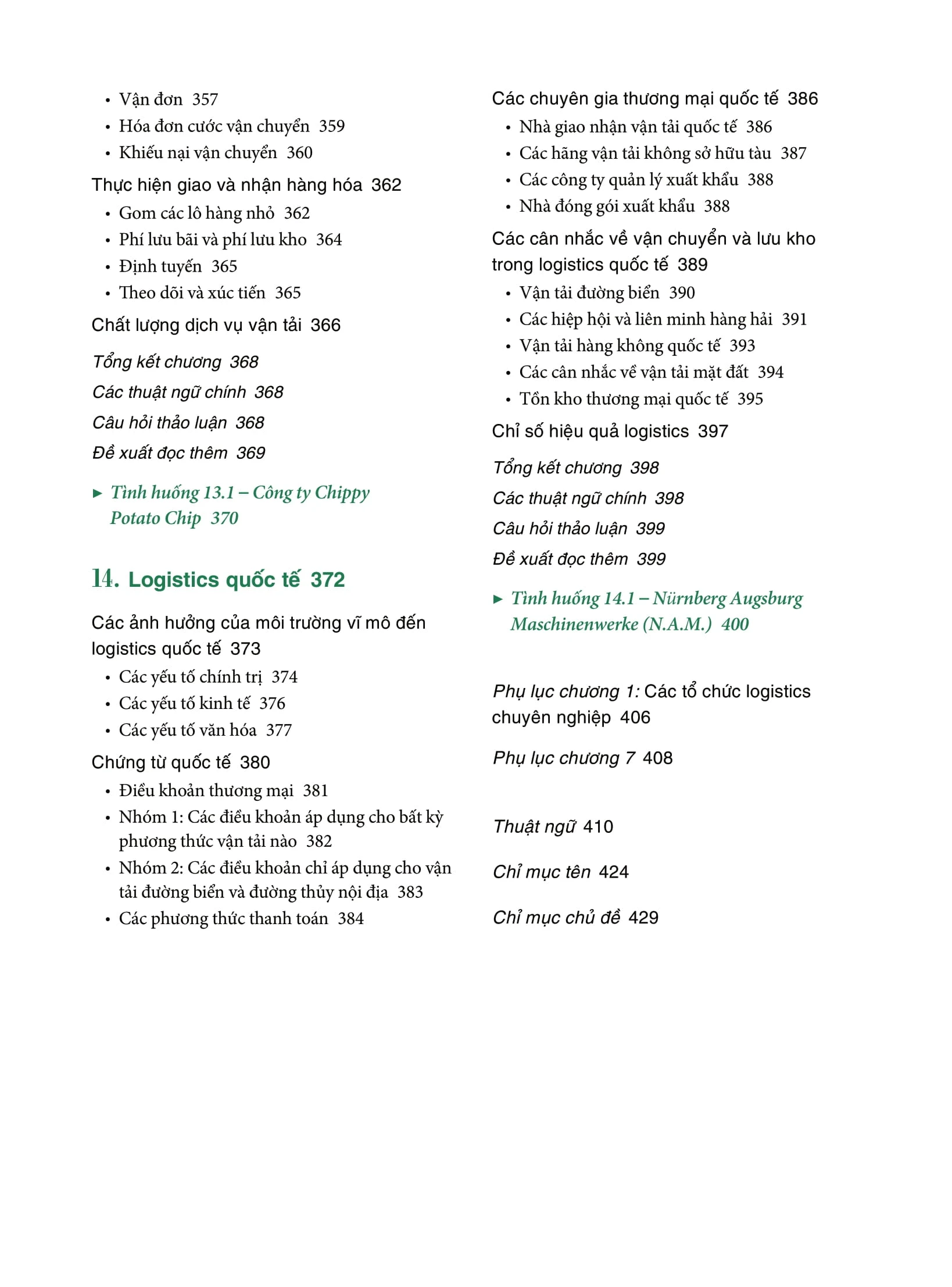 Logistics Và Quản Trị Chuỗi Cung Ứng - Bản Quyền