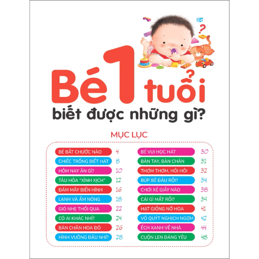 Hiểu Từng Tuổi Con: Bé 1 Tuổi Biết Được Những Gì?