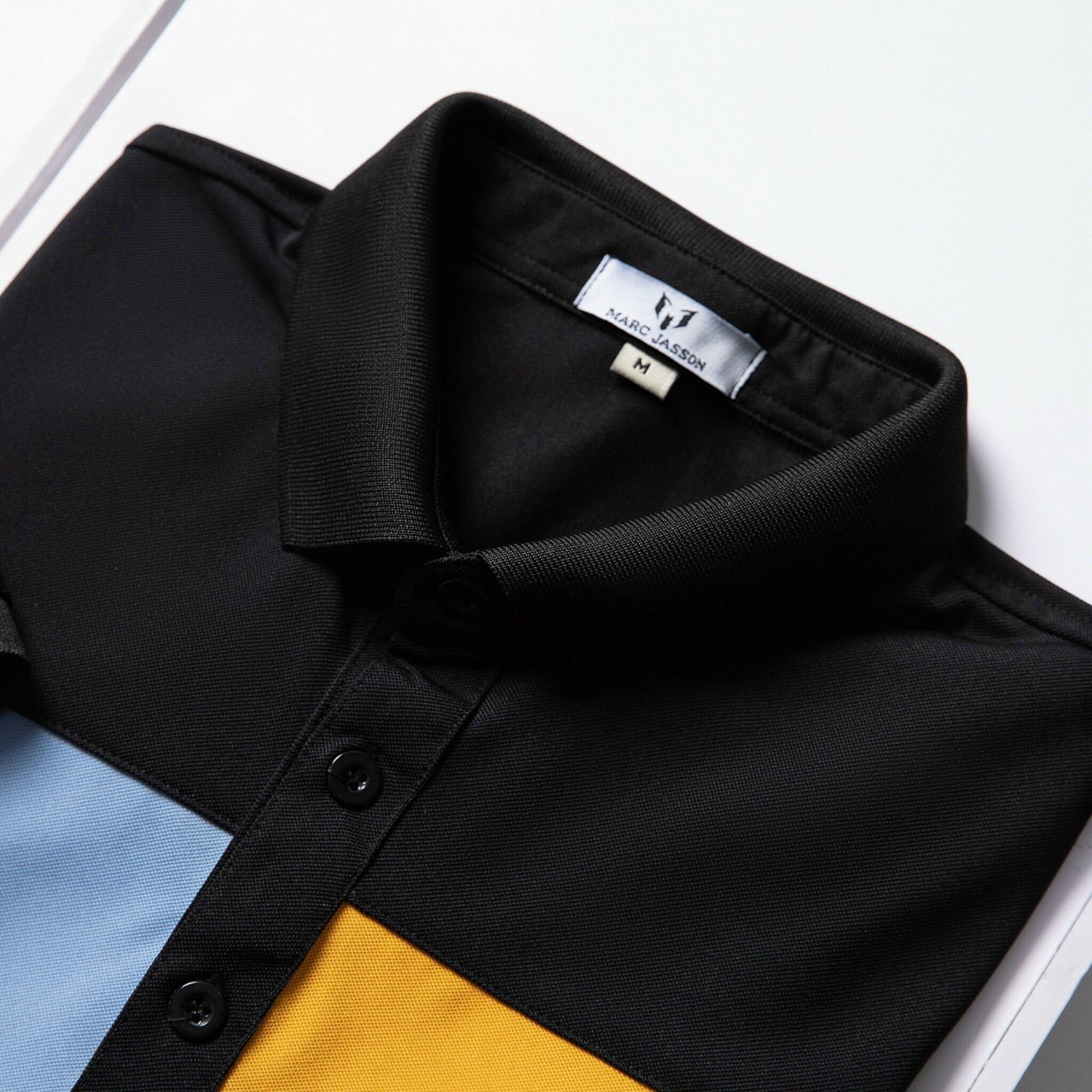 ÁO THUN NAM CÁ SẤU CỔ BẺ PHỐI MÀU CÓ SIZE 3XL