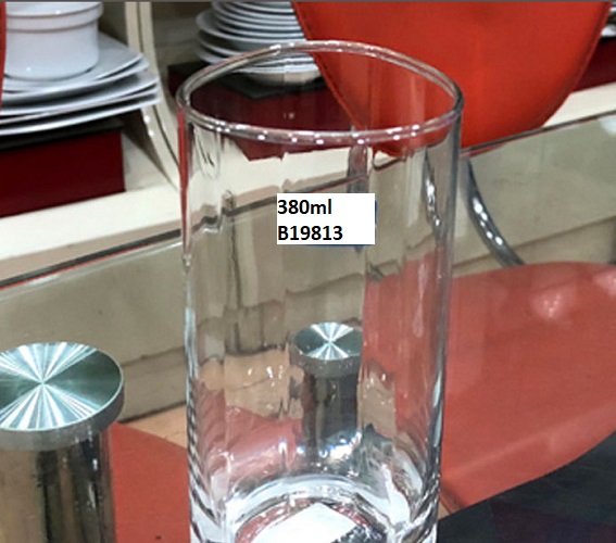 Ly Thủy Tinh Trinity Long Drink 380ml | B19813 , Thủy Tinh Cao Cấp, Nhập Khẩu Thái Lan