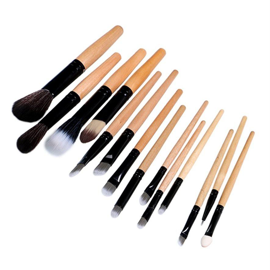 Set 12 Cọ Trang Điểm 2 Tặng Kèm Túi Đựng Tiện Dụng