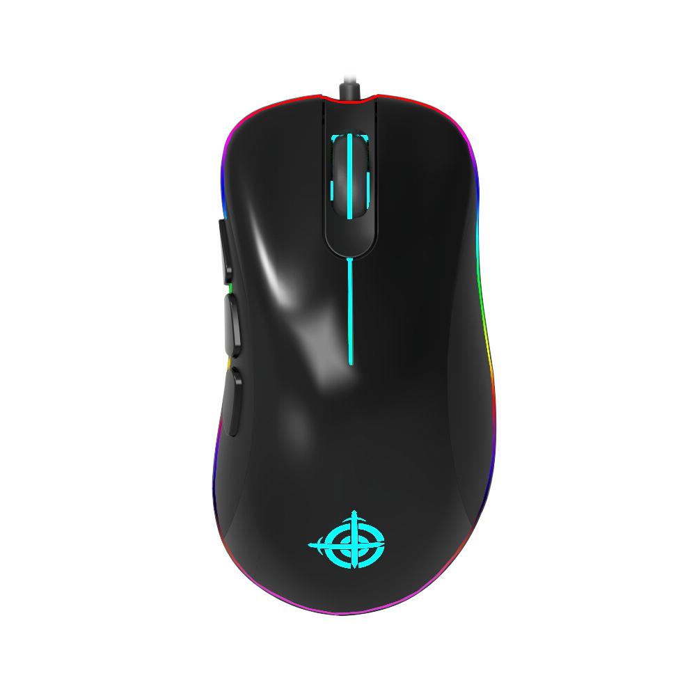 Chuột chơi game có dây MAGIC-REFINER MG10 RGB Light. Chuột chơi game chuyên nghiệp 12400DPI