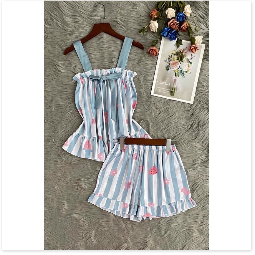 SET BỘ ĐỒ NGỦ NỮ NGẮN SIÊU ĐẸP