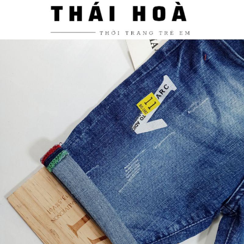 Quần jean lửng bé trai size 12_20kg