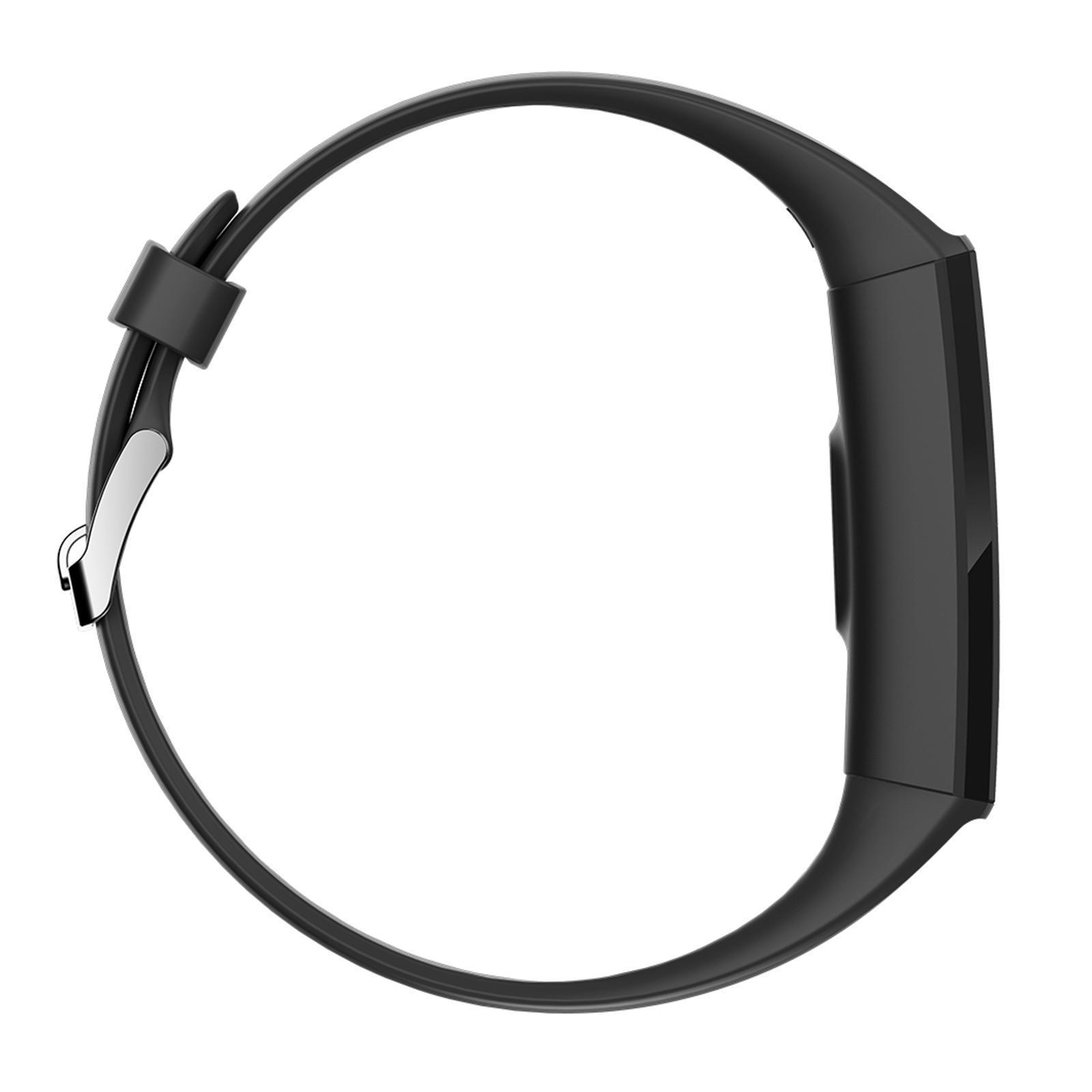 Waterproof Smart Watch Blood Pressure Monitor Bracelet Gift Black