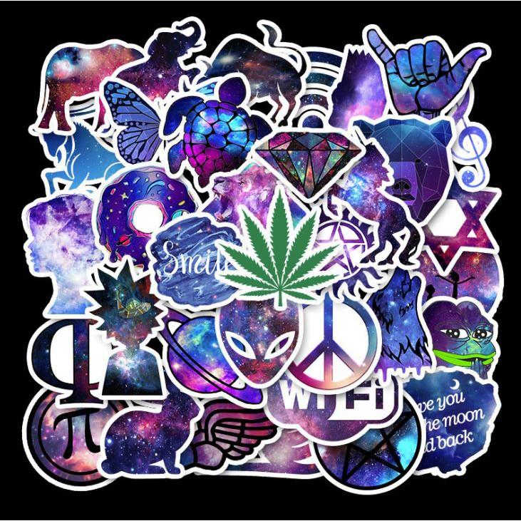 Sticker dán cao cấp GALAXY Cực COOL ms#17