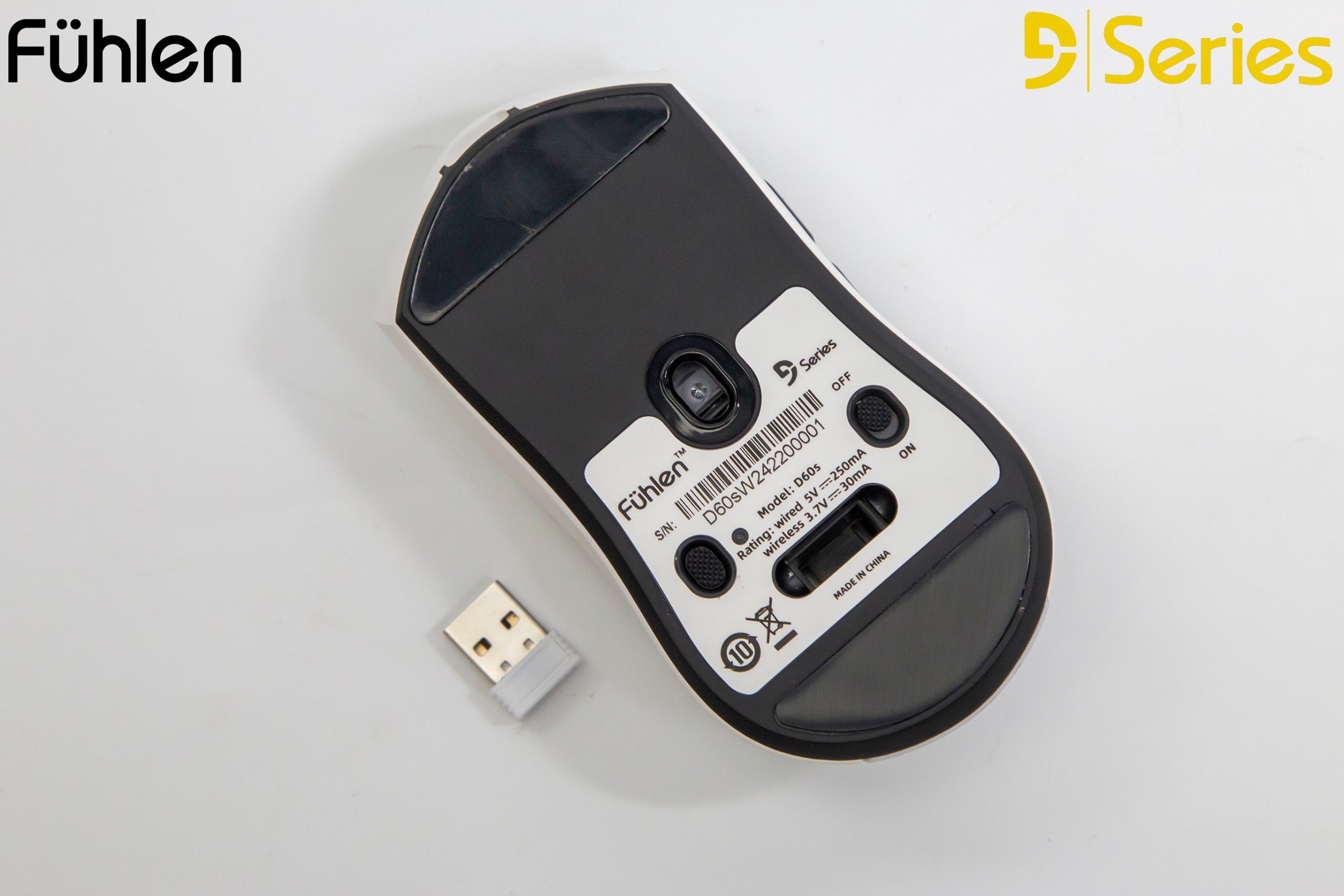 Chuột gaming Bluetooth Fuhlen D60s RGB, DPI 10000, 3 Mode kết nối, App chỉnh macro, BH 2 năm- Hàng chính hãng