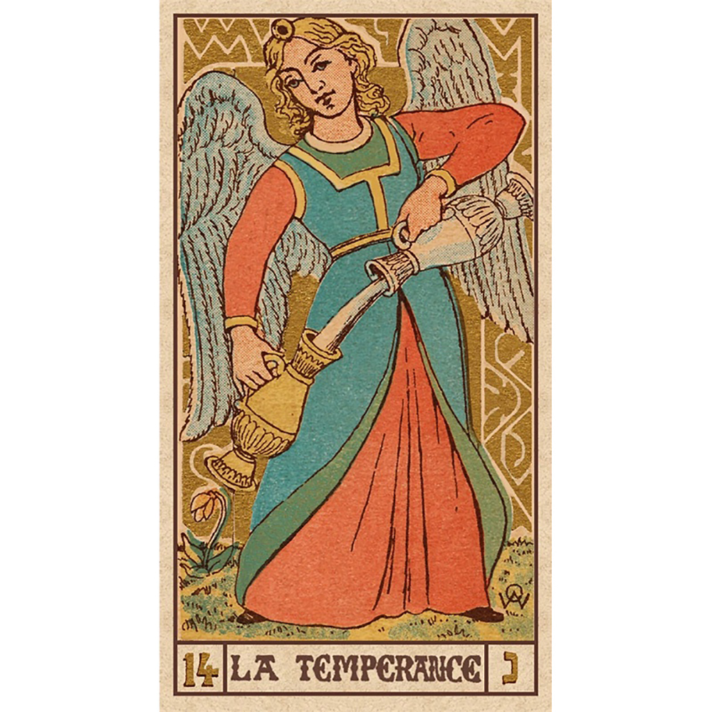 Bộ Bài Symbolic Tarot of Wirth Đá Thanh Tẩy
