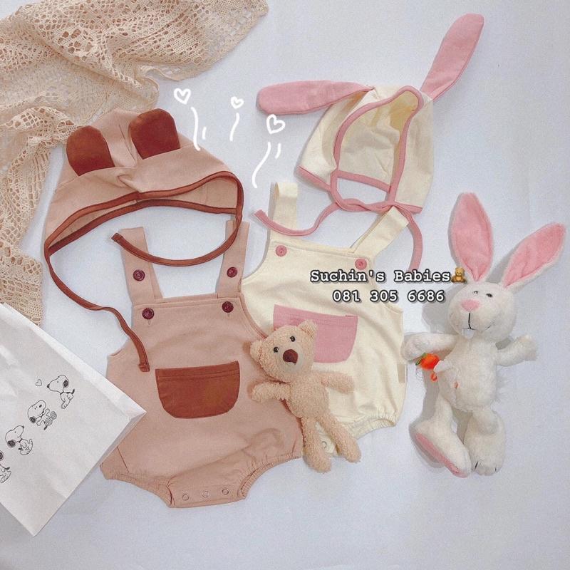 Body yếm gấu thỏ cho bé Suchin BODY0077-73