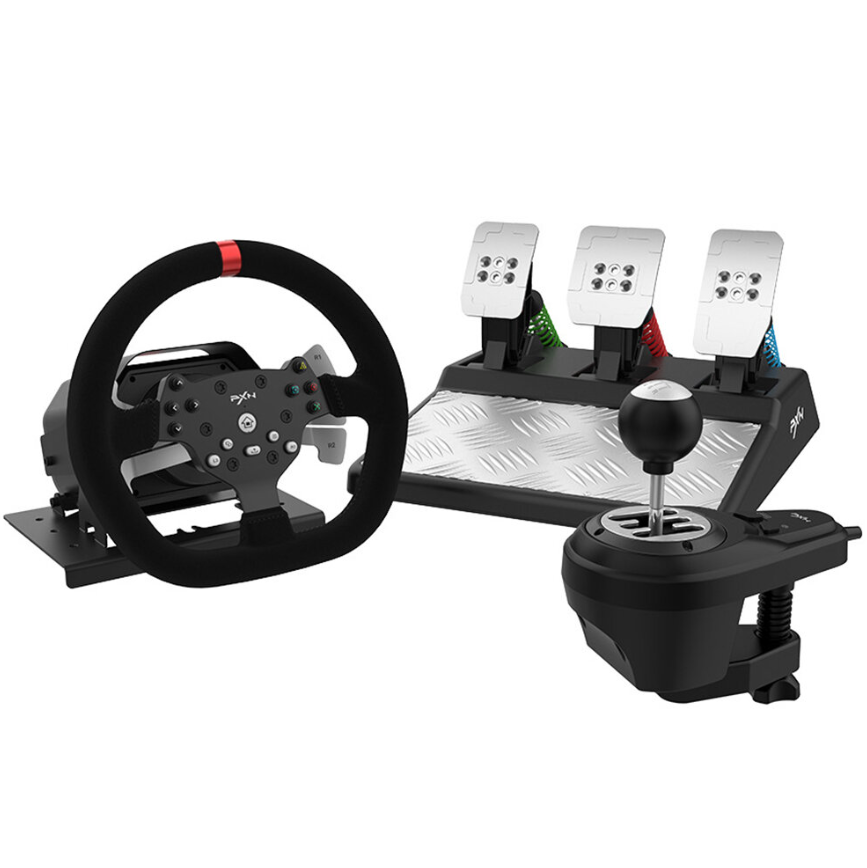 Vô lăng chơi game PXN V10 Metal FFB Pro Racing Wheel - Hàng Chính Hãng