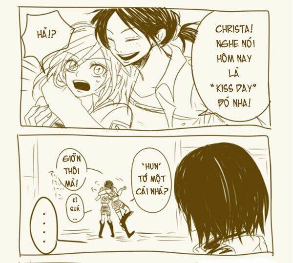 tấn công người khổng lồ - doujinshi eren x mikasa chapter 51 3
