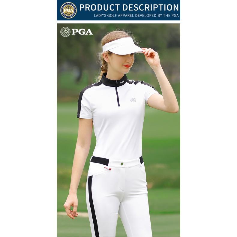 Quần dài golf nữ PGA -102005 - Chất liệu Polyester kết hợp vải Cotton - Làm lên sự sang trọng và cuốn hút trên sân