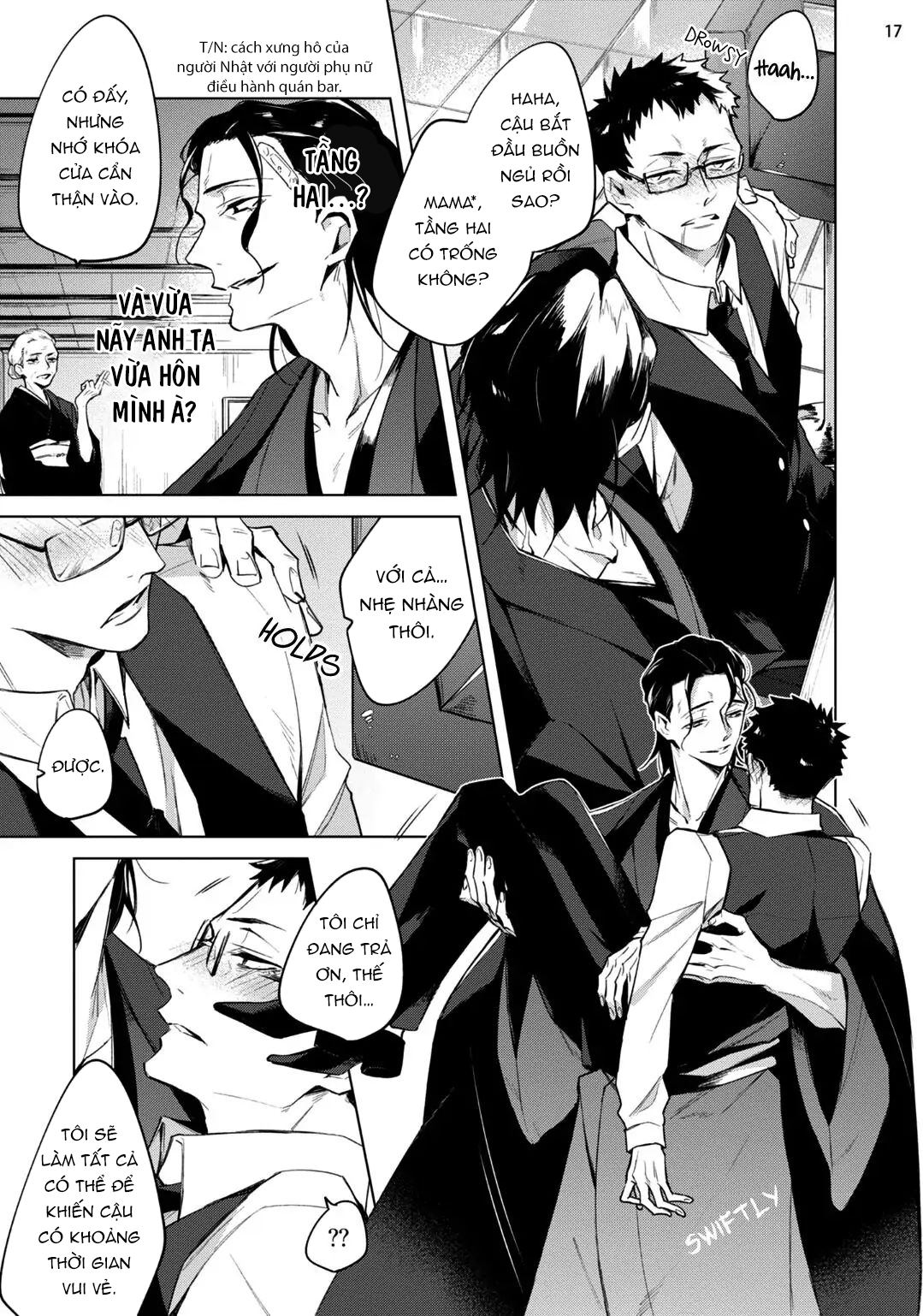 tên giang hồ tôi cứu để mắt tới tôi?! chapter 1 17