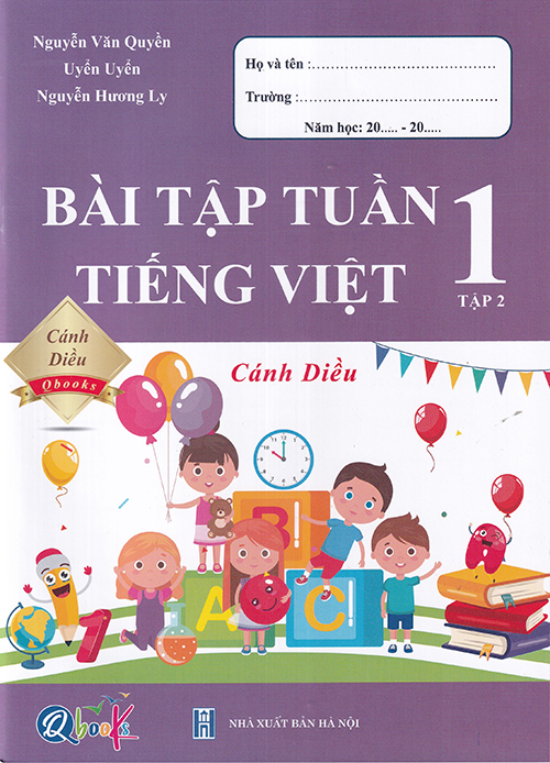 Sách - Bài tập tuần Tiếng Việt 1 tập 2 (Cánh diều)