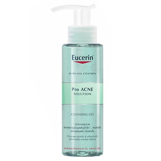Gel Rửa Mặt Trị Mụn Loại Bỏ Nhờn Ngừa Mụn Eucerin