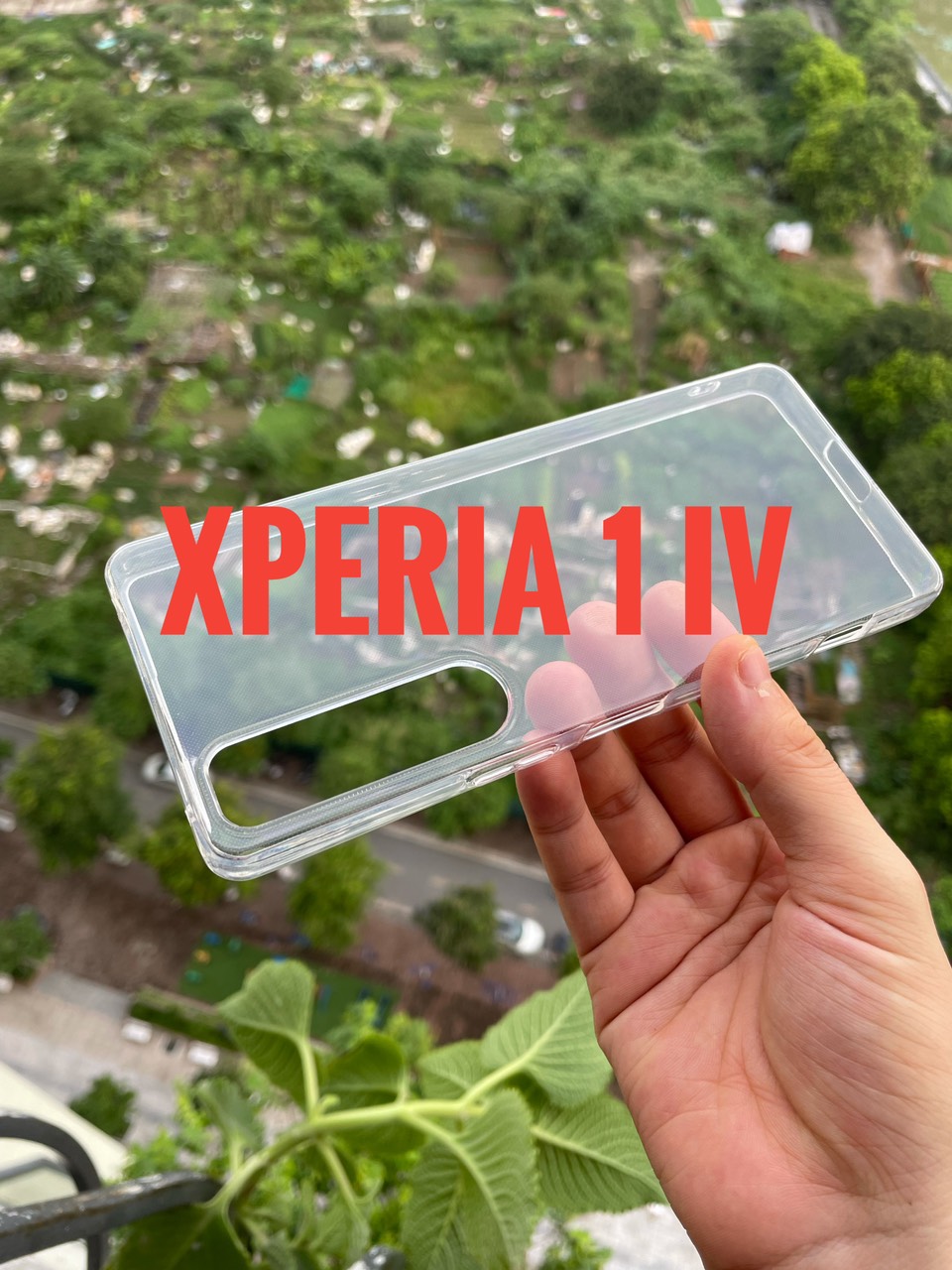 Ốp lưng silicon cho Sony Xperia 1 IV  dẻo Gor Bảo vệ camera trong suốt Hàng nhập khẩu