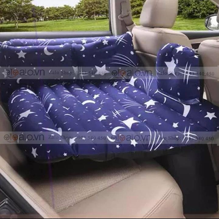 Đệm hơi xe ô tô Toyota Avanza vải dù Oxford CAO CẤP họa tiết ngôi sao