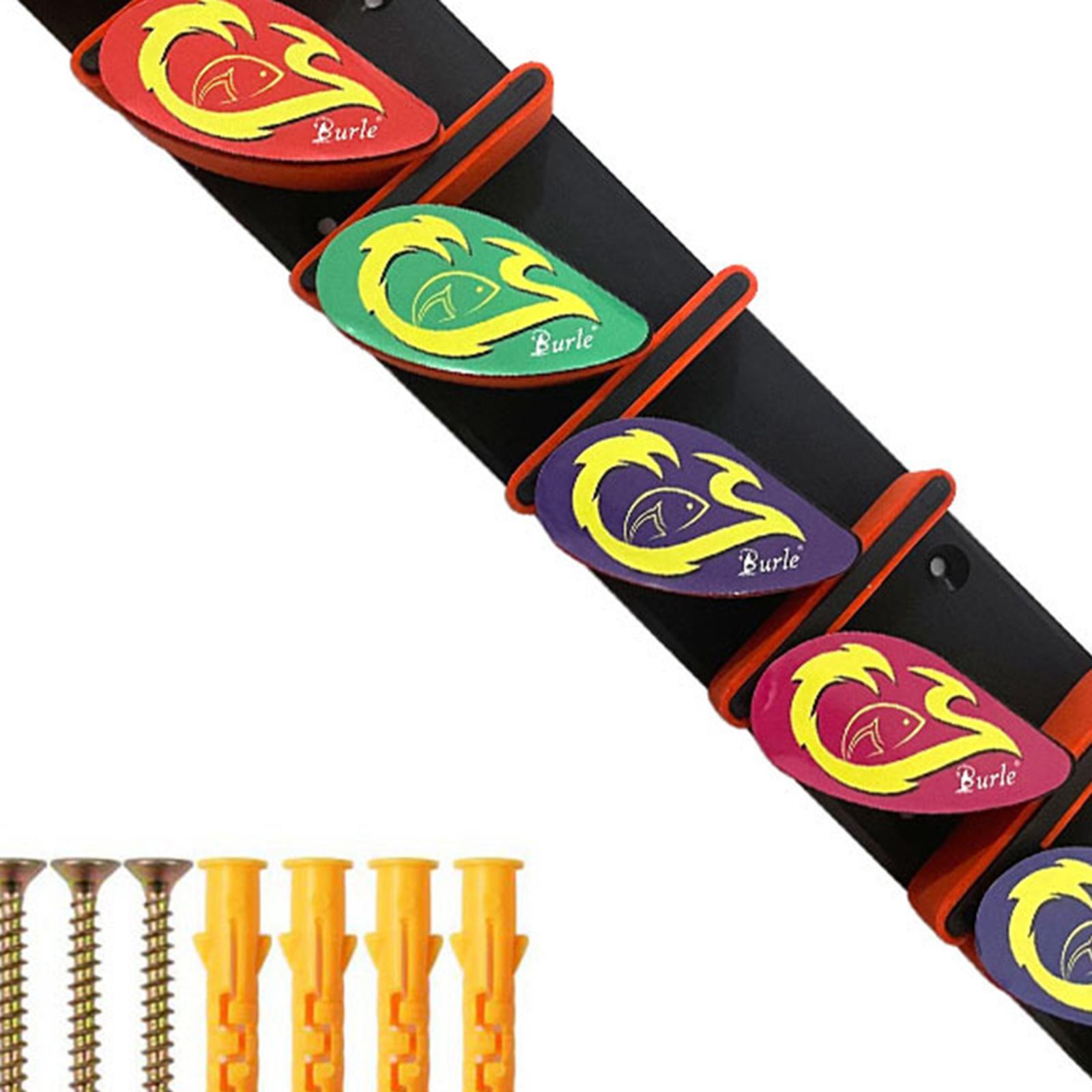 Wall Mounted Fishing Rod Rack Storage Vertical Fishing Rod Holder for Garage