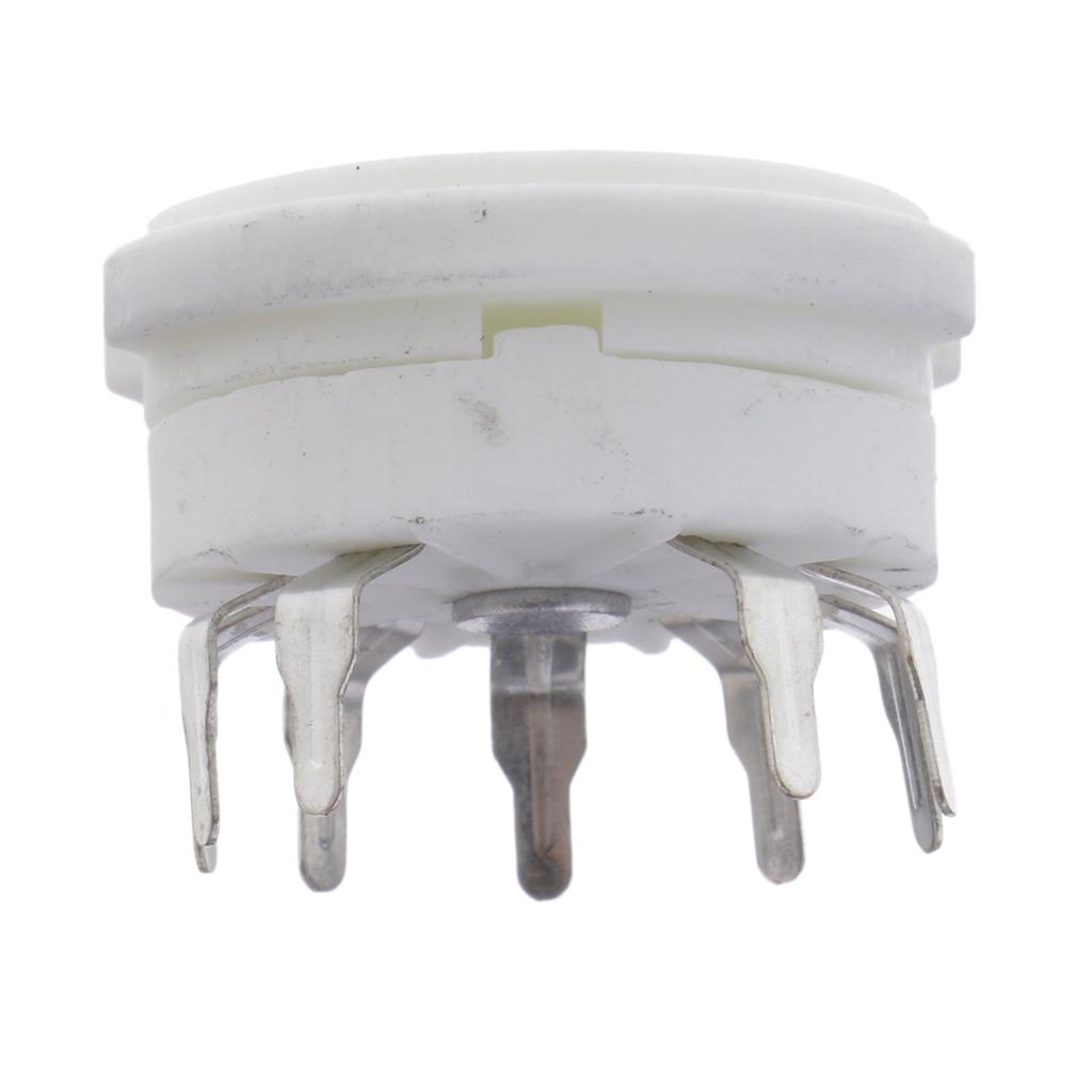 9pin PCB Mounting Vacuum Tube Socket GZC9-Y For 12AX7 12AU7 ECC83 E88CC