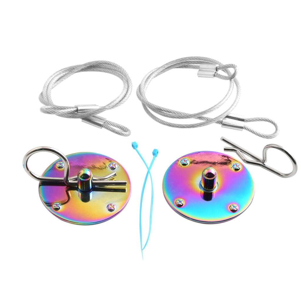 Aluminum Alloy Racing Auto Car Bonnet Plus Flush Hood Latch Pin Kit