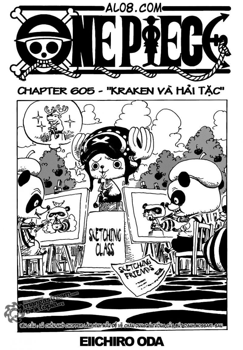 đảo hải tặc - one piece chapter 605 1