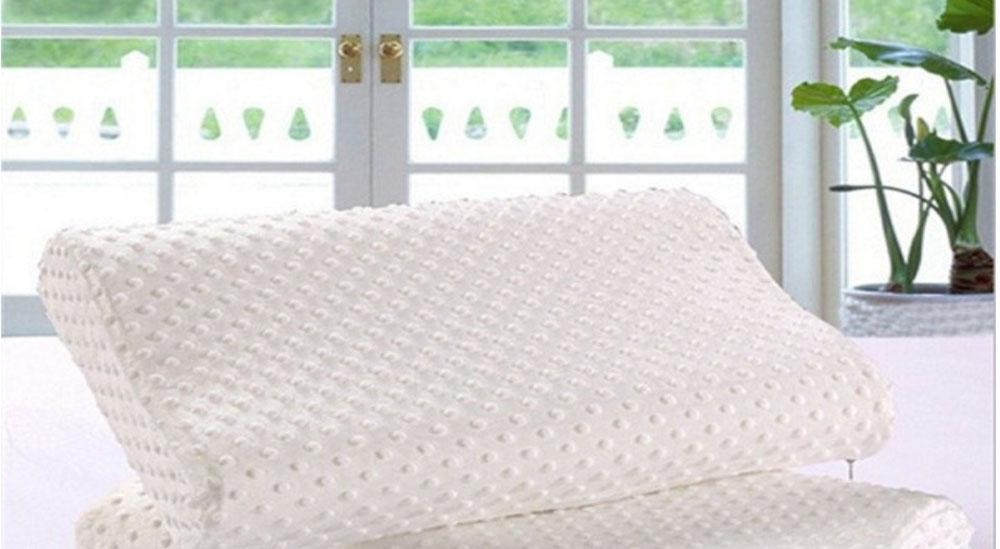 Gối Cao Su Non Người Lớn Cao Cấp , Gối Ngủ Chống Đau Vai Gáy, Ngáy Ngủ Thiết Kế Gọn Nhẹ, Giúp Chăm Sóc Giấc Ngủ Cho Bạn Mỗi Ngày - CH Hương Thị Miễn Phí Vận Chuyển