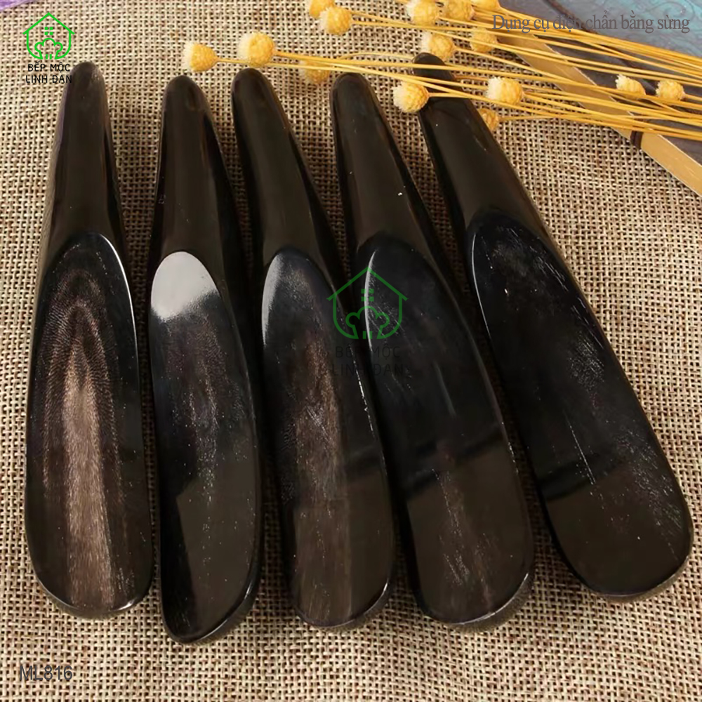 Dụng Cụ Điện Chẩn Bằng Sừng - Cạo Gió/ Mát Xa/ Day Ấn Huyệt [ML816