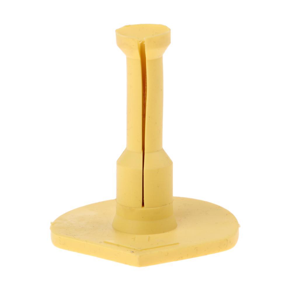 Durable Rubber Golf Tee Holder for Practice & Driving Range Mats