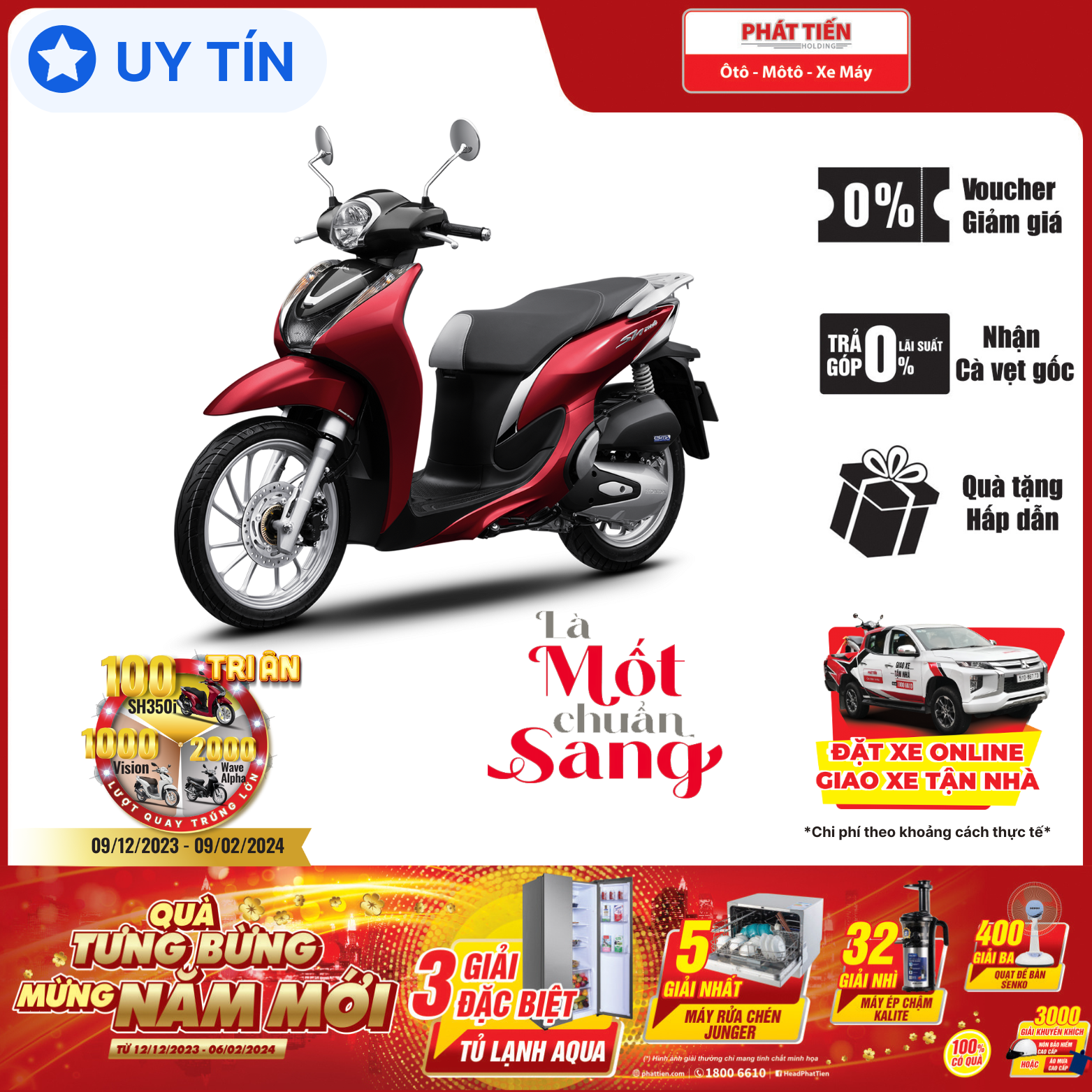 Xe máy Honda SH Mode 125cc 2024 - Cao cấp