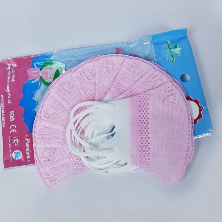 [TÚI 10 CÁI] Khẩu trang cho bé 5D MASK, khẩu trang trẻ em cao cấp chính hãng