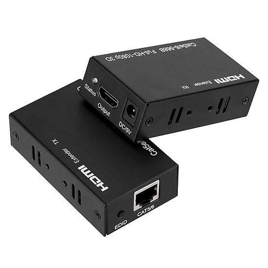 HD Extender 60M Gold (Nối dài HDMI bằng dây LAN 60m Gold ) - JL - HÀNG CHÍNH HÃNG