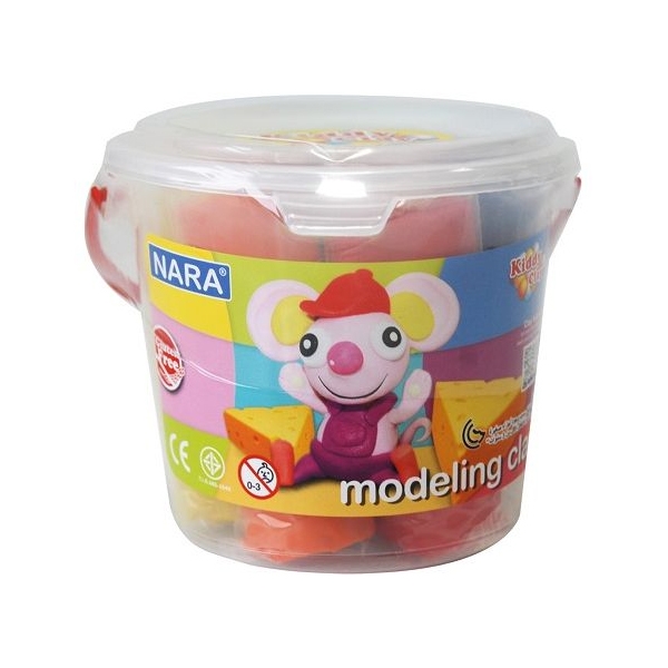 Đất Nặn 5 Màu Kiddy Clay BK4005