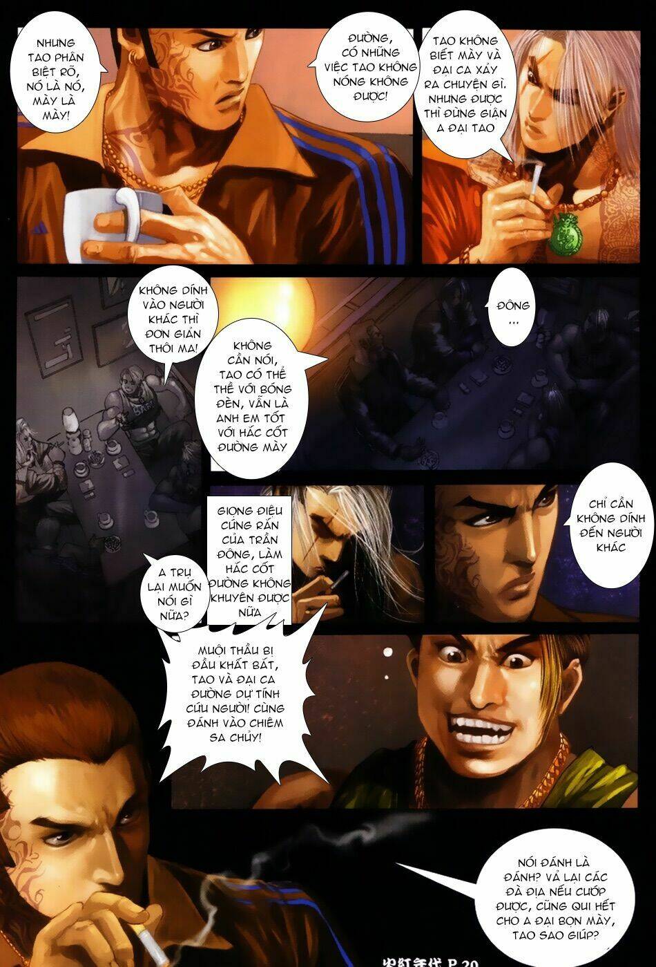 hỏa hồng niên đại hắc cốt đường chapter 51 19