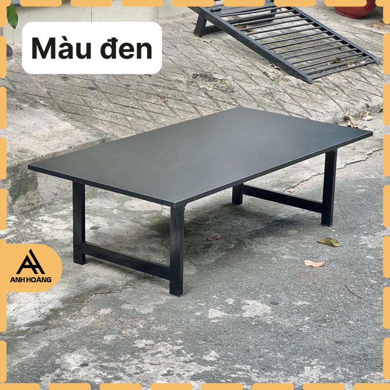 Bàn gỗ thấp ngồi bệt nhật chân gấp gọn gỗ MDF phủ Melamine chống ẩm chống trầy xước mới