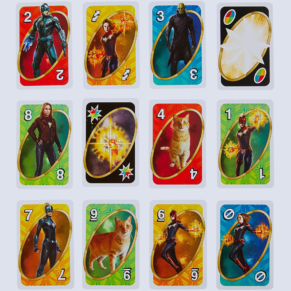 Board Game Uno Avengers 112 lá bài dành cho nhóm 2-10 người chơi 
