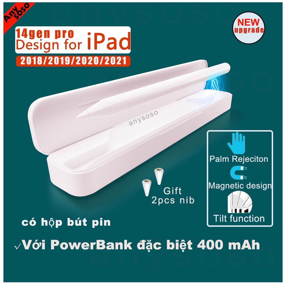 Bút cảm ứng Stylus Pencil Gen 14 - Chống chạm nhầm vẽ nét thanh đậm ghi chú thích hợp
