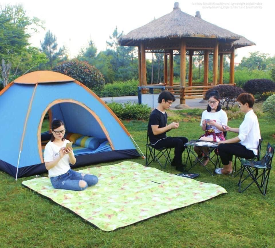Lều Cắm Trại Dã Ngoại Đi Du Lịch Tự Bung Chống Nước Chống Tia Tử Ngoại Tiện Dụng