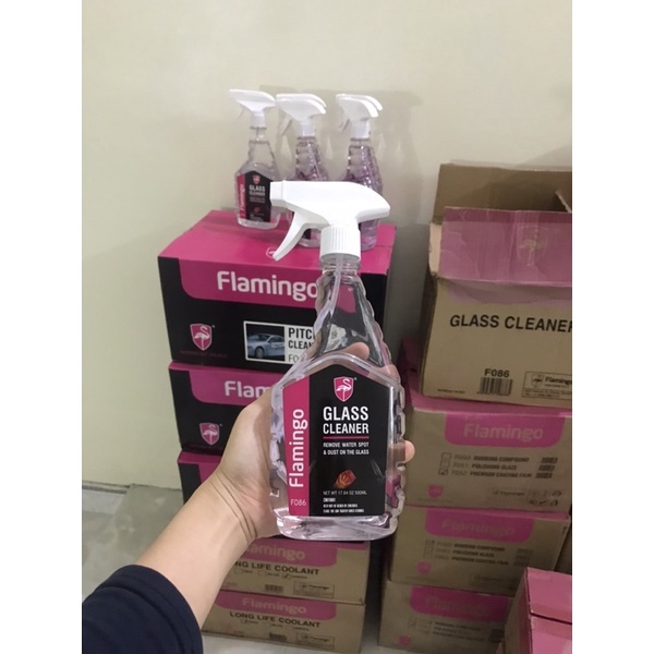 Bình Xịt Rửa Kính Xe Ô Tô Flamingo F086 500ml chuyên dụng