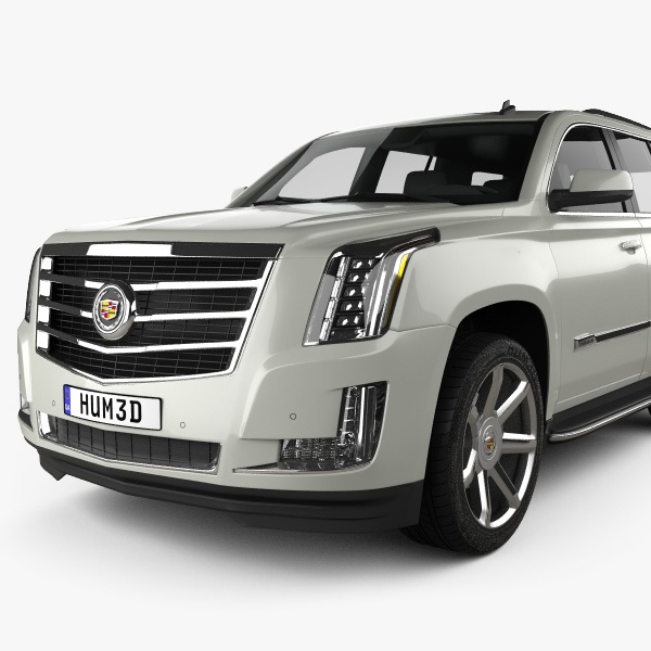 Logo chụp mâm, ốp lazang dùng cho bánh xe ô tô Cadillac Escalade đời 2015-2019